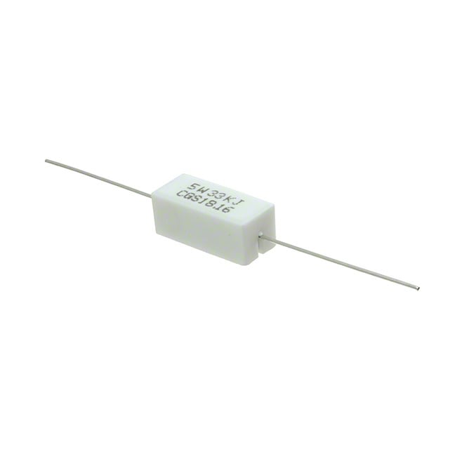 SQPR533KJ by TE Connectivity Passive Product - RESISTOR 33K OHM 5% 5W AXIAL