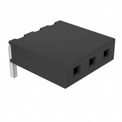 SQT-103-01-L-S-RA by Samtec Inc. - CONNECTOR RECPT 3P 0.079 GOLD PCB R/A
