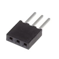 SQT-103-03-F-S by Samtec Inc. - CONNECTOR RECPT 3POS 0.079 GOLD PCB