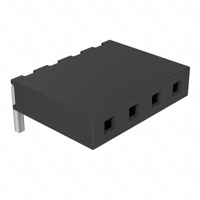 SQT-104-01-L-S-RA by Samtec Inc. - CONNECTOR RECPT 4P 0.079 GOLD PCB R/A