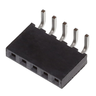 SQT-105-01-F-S-RA-001 by Samtec Inc. - CONNECTOR RECPT 5P 0.079 GOLD PCB R/A