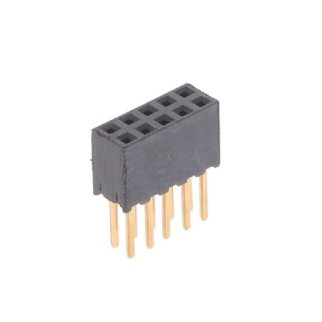 SQT-105-03-G-D by Samtec Inc. - CONNECTOR RECPT 10POS 0.079 GOLD PCB