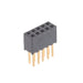 SQT-105-03-G-D by Samtec Inc. - CONNECTOR RECPT 10POS 0.079 GOLD PCB