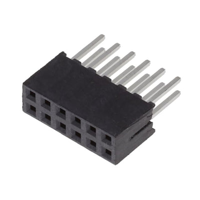 SQT-106-03-F-D by Samtec Inc. - CONNECTOR RECPT 12POS 0.079 GOLD PCB
