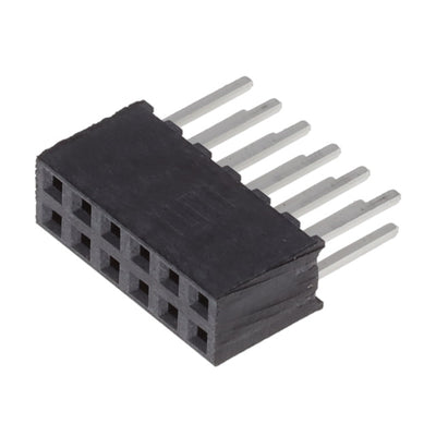 SQT-106-03-L-D by Samtec Inc. - CONNECTOR RECPT 12POS 0.079 GOLD PCB