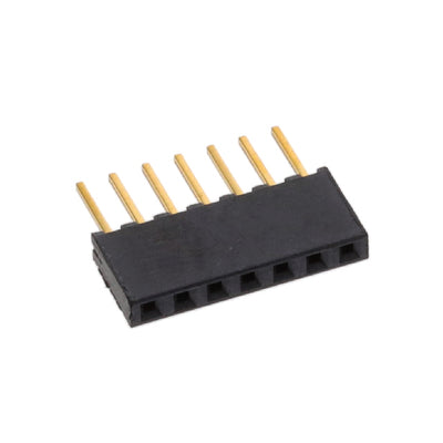 SQT-107-03-G-S by Samtec Inc. - CONNECTOR RECPT 7POS 0.079 GOLD PCB