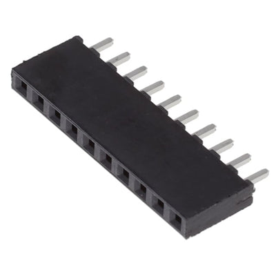 SQT-110-01-S-S by Samtec Inc. - CONNECTOR RECPT 10POS 0.079 GOLD PCB