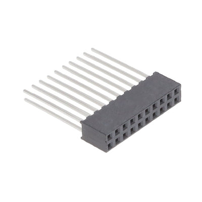 SQT-110-02-L-D by Samtec Inc. - CONNECTOR RECPT 20POS 0.079 GOLD PCB
