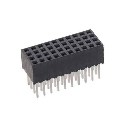 SQT-110-03-L-Q by Samtec Inc. - CONNECTOR RECPT 40POS 0.079 GOLD PCB