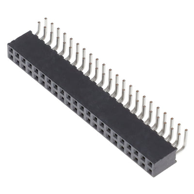 SQT-122-01-F-D-RA by Samtec Inc. - CONNECTOR RECPT 44P 0.079 GOLD PCB R/A