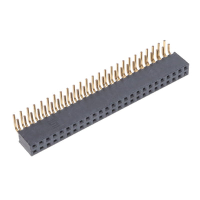 SQT-125-01-H-D-RA by Samtec Inc. - CONNECTOR RECPT 50P 0.079 GOLD PCB R/A