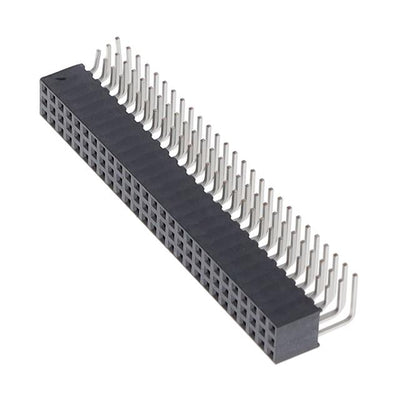 SQT-127-01-F-T-RA by Samtec Inc. - CONNECTOR RECPT 81P 0.079 GOLD PCB R/A