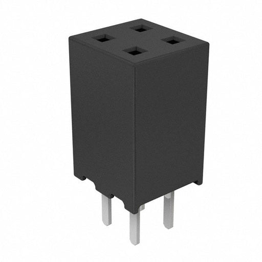 SQW-102-01-S-D by Samtec Inc. - CONNECTOR RECPT 4POS 0.079 GOLD PCB