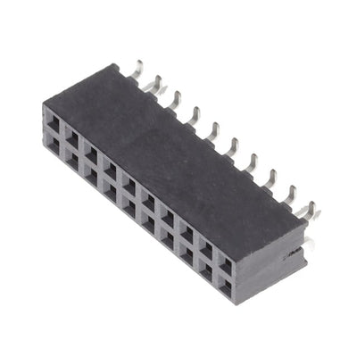 SQW-110-01-F-D-VS-LC by Samtec Inc. - CONNECTOR RECPT 20POS 0.079 GOLD SMD