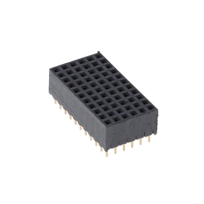 SQW-111-01-H-6 by Samtec Inc. - CONNECTOR RECPT 66POS 0.079 GOLD PCB