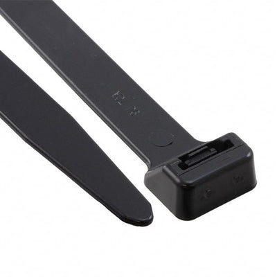 SR255S0HIHSUVX2 by HellermannTyton - CABLE TIE RELEAS BLK 250LB 8.86