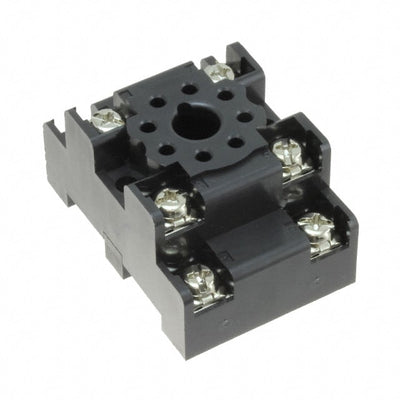 SR2P-05 by IDEC - RELAY SOCKET 8 POSITION DIN RAIL