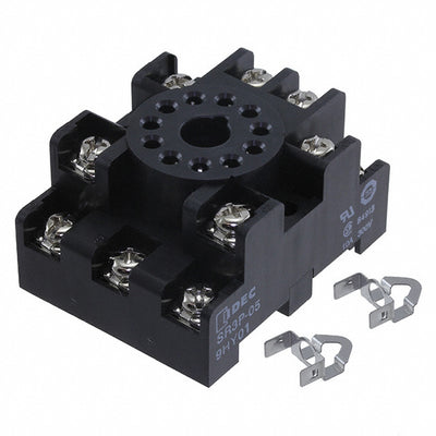 SR3P-05 by IDEC - RELAY SOCKET 11 POS DIN RAIL