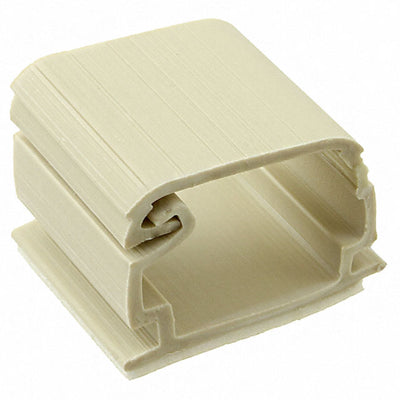 SRCI0500C2 by HellermannTyton - CABLE CLIP C-TYPE IVORY ADHESIVE