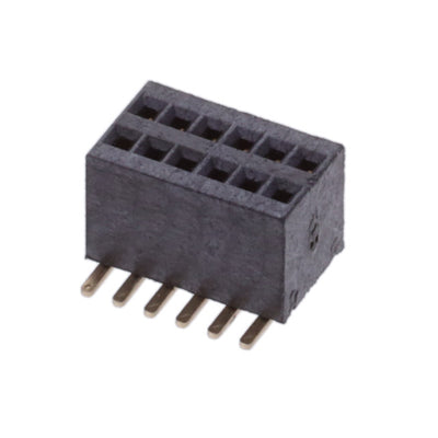 SRS2Y-12-U-SMT by Adam Tech - CONNECTOR RECPT 12POS 0.031"" GOLD SMD