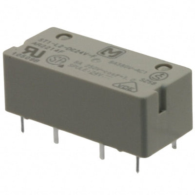ST1-L2-DC24V-F by Panasonic Electric Works - RELAY GEN PURPOSE DPST 8A 24V