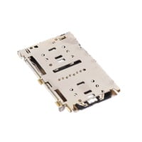ST19S020VCAR1400 by JAE Electronics - COMBO MICRO SD/NANO SIM R/A SMD