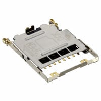 ST1W008S4TR2000 by JAE Electronics - CONNECTOR MICRO SD CARD HINGED TYPE