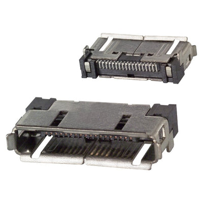 ST60-18P by Hirose Electric Co Ltd - CONNECTOR RECPT 18P 0.02 GOLD EDGE MNT