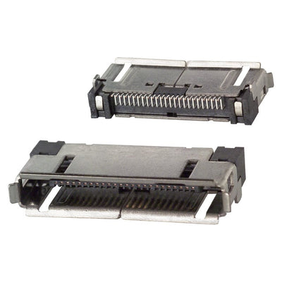 ST60-24P by Hirose Electric Co Ltd - CONNECTOR RECPT 24P 0.02 GOLD EDGE MNT