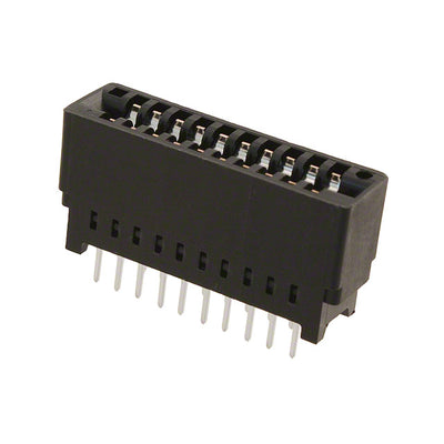 5-5530843-0 by TE Connectivity AMP Connectors - CONNECTOR EDGE DUAL FMALE 20POS 0.100