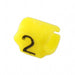 STD03Y-2 by TE Connectivity Raychem Cable Protection - WIRE MARKER CLIP-ON YELLOW