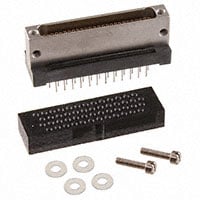 STM051M5PQ by TE Connectivity Aerospace, Defense and Marine - CONNECTOR D-TYPE RCPT 51POS VERT SLDR
