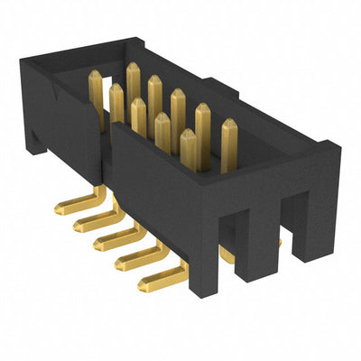 STMM-105-02-G-D-SM by Samtec Inc. - CONNECTOR HEADER SMD 10POS 2MM