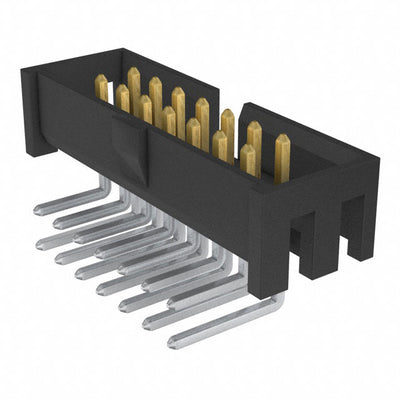 STMM-107-02-S-D-RA by Samtec Inc. - CONNECTOR HEADER R/A 14POS 2MM