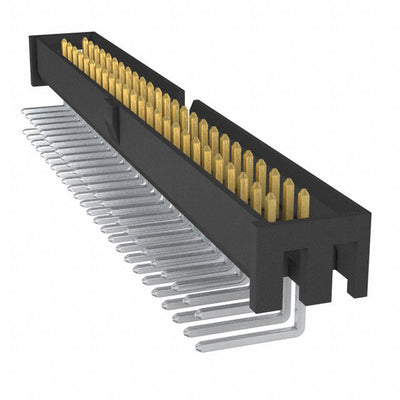 STMM-125-02-S-D-RA by Samtec Inc. - CONNECTOR HEADER R/A 50POS 2MM