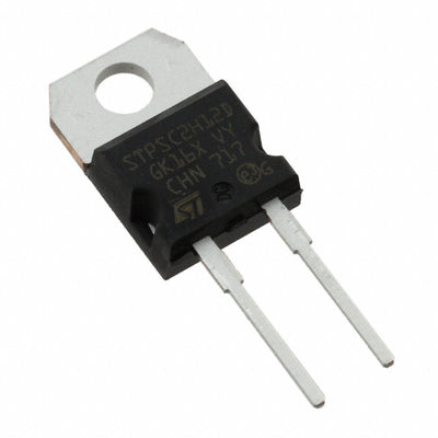 STPSC2H12D by STMicroelectronics - DIODE SIL CARB 1.2KV 2A TO220AC
