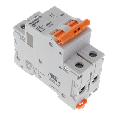 2481130000 by Weidmuller - CB PROTECTOR 1077 2P D 30A ACDC