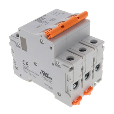 2480690000 by Weidmuller - CB PROTECTOR 1077 3P C 50A ACDC