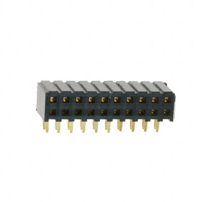 NPPN102FJFN-RC by Sullins Connector Solutions - CONNECTOR HDR 20P 0.079 GOLD PCB R/A