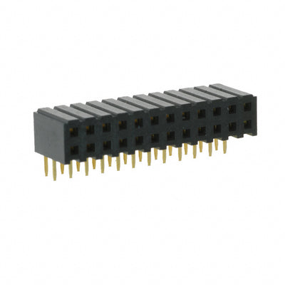 NPPN122FJFN-RC by Sullins Connector Solutions - CONNECTOR HDR 24P 0.079 GOLD PCB R/A