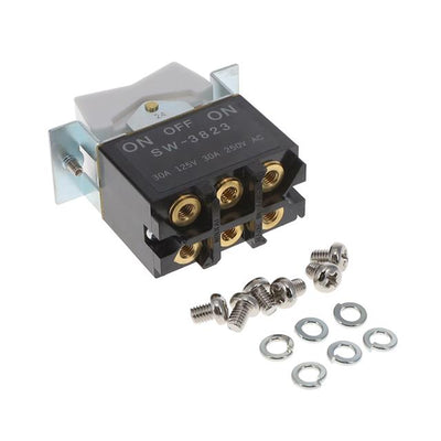 SW3823 by NKK Switches - ROCKER SWITCH DPDT30A 125V