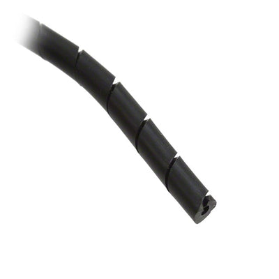 SW40 BK005 by Alpha Wire - SPIRAL WRAP 0.061"" X 100' BLACK