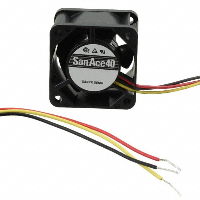 109P0424G3013 by Sanyo Denki America Inc. - FAN AXIAL 40X28MM 24VDC WIRE