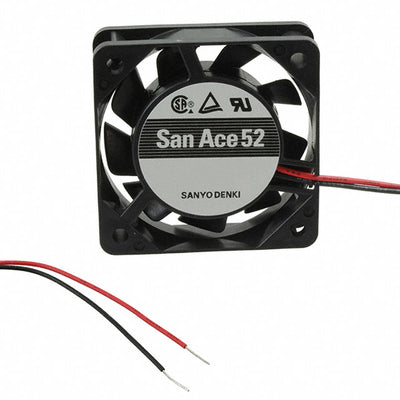 109P0512A702 by Sanyo Denki America Inc. - FAN AXIAL 52X15MM 12VDC WIRE