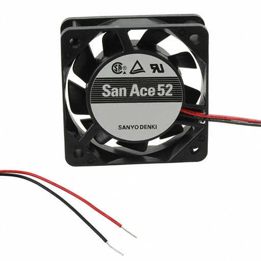 109P0512A702 by Sanyo Denki America Inc. - FAN AXIAL 52X15MM 12VDC WIRE