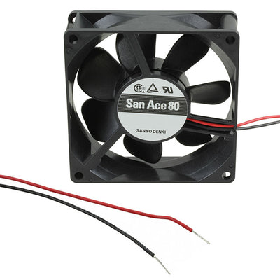109R0824G4021 by Sanyo Denki America Inc. - FAN AXIAL 80X25MM 24VDC WIRE