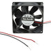 109R0824S4021 by Sanyo Denki America Inc. - FAN AXIAL 80X25MM 24VDC WIRE
