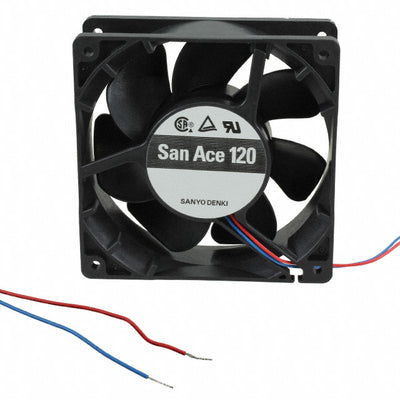 9G1212M1021 by Sanyo Denki America Inc. - FAN AXIAL 119X38MM 12VDC WIRE