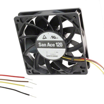 9GV1224P1H01 by Sanyo Denki America Inc. - FAN AXIAL 119X38MM 24VDC WIRE