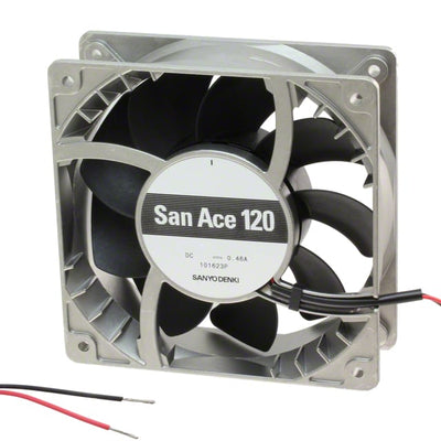 9SG1224H102 by Sanyo Denki America Inc. - FAN AXIAL 119X38MM 24VDC WIRE